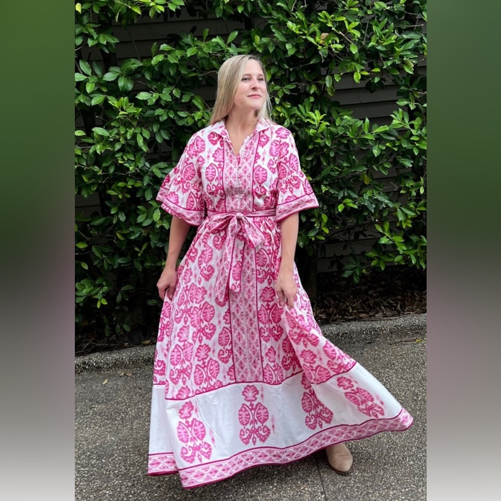 Sue Sartor XS Pink dress . NWOT